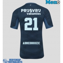 Feyenoord Anel Ahmedhodzic #21 Replica Away Shirt 2025-26 Short Sleeve